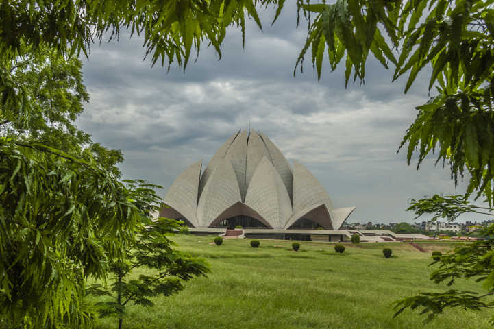 49 - India - Nueva Delhi - templo de Bahai Lotus